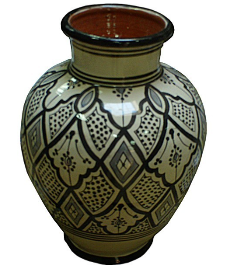 Vase marocain en céramique