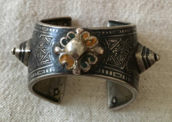 Bijoux Marocain Bracelet berbère manchette